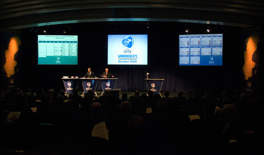 Fotboll, kvalspel, U21 EM 2009, lottning, UEFA European