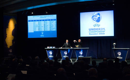 Fotboll, kvalspel, U21 EM 2009, lottning, UEFA European