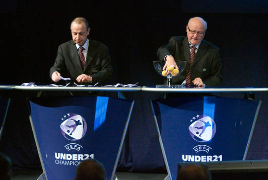 Fotboll, kvalspel, U21 EM 2009, lottning, UEFA European