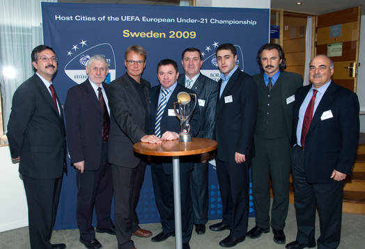 Fotboll, kvalspel, U21 EM 2009, lottning, UEFA European