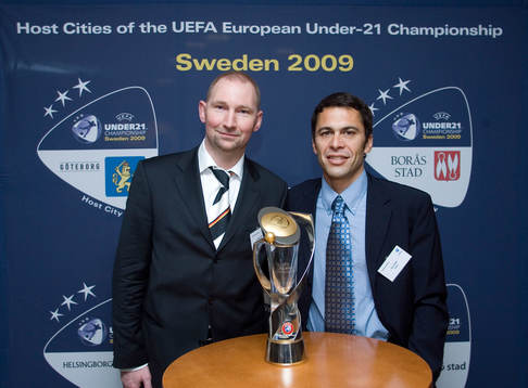 070213 Fotboll, kvalspel, U21 EM 2009, lottning, UEFA