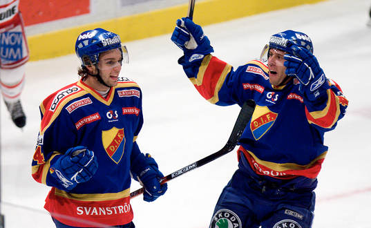 Dragan Umicevic och Martin Lindman, Djurgården jublar