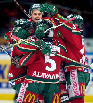Martin Cibak, Frölunda, Jubel