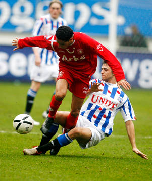 Fotboll, Holländsk liga, Heerenveen - Twente