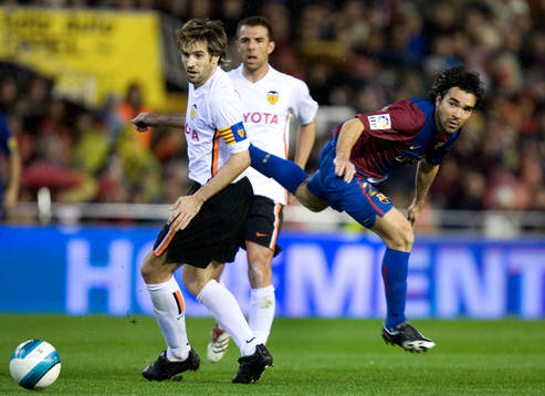 : David Albelda, Valencia och Deco, Barcelona