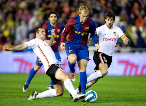 Carlos Marchena och David Albelda, Valencia försöker