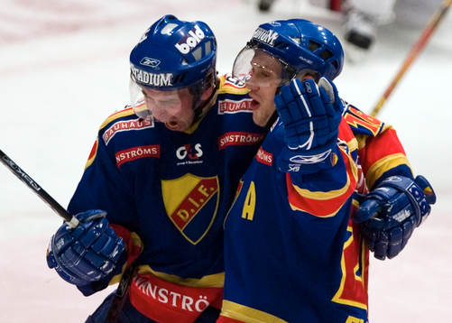 Nichlas Falk och Christian Eklund, Djurgåden jublar