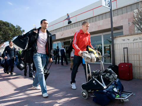 Abbas Hassan och Samuel Holmén