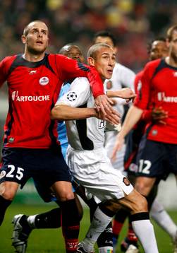 Henrik Larsson, United och Nicolas Plestan, Lille