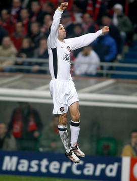 Ryan Giggs, Manchester United, jubel!
