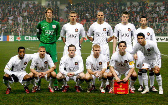 Lagbild, Manchester United, Henrik Larsson
