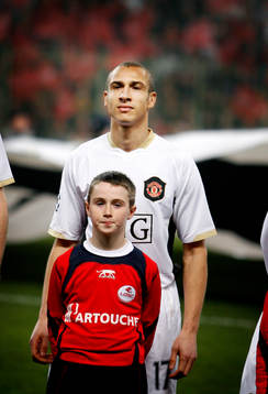 Laguppställning,  Henrik Larsson, Manchester United