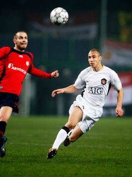 Henrik Larsson, Manchester United