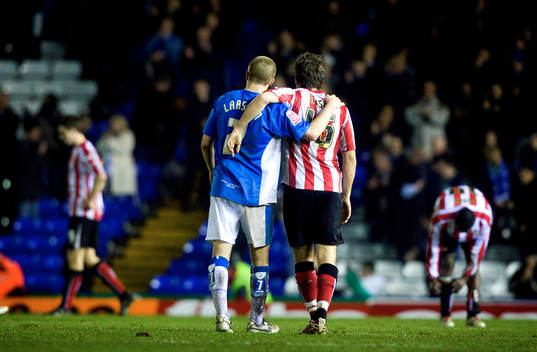 Tobias Hysén, Sunderland och Sebastian Larsson, Birmingham