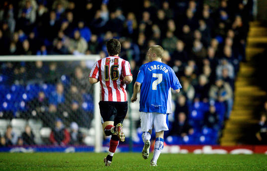 Tobias Hysén, Sunderland och Sebastian Larsson, Birmingham