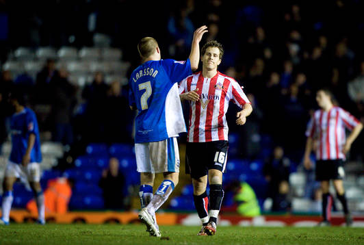 Tobias Hysén, Sunderland och Sebastian Larsson, Birmingham