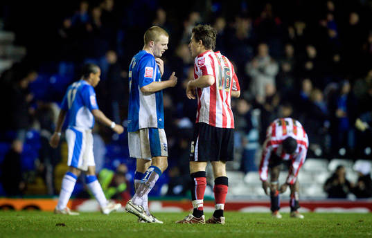 Tobias Hysén, Sunderland och Sebastian Larsson, Birmingham
