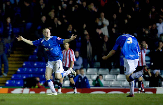 Sebastian Larsson, Birmingham, jubel
