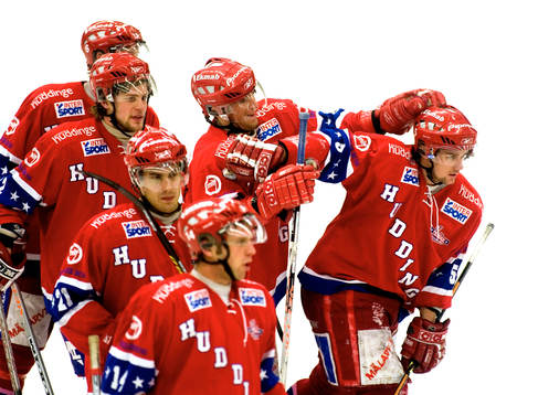 Jimmy Ahnelöv, Huddinge, avgjorde, jubel