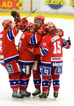 Jimmy Ahnelöv, Jonas Rådlund, Huddinge, jubel