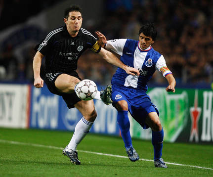 Frank Lampard, Chelsea och Lucho Gonzalez, Porto