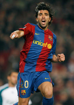 Deco, Barcelona, jubel