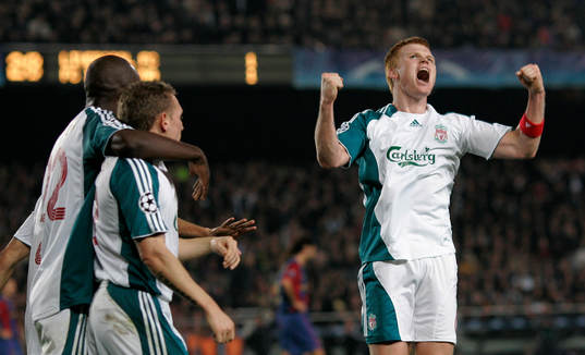 John Arne Riise, Liverpool, jubel