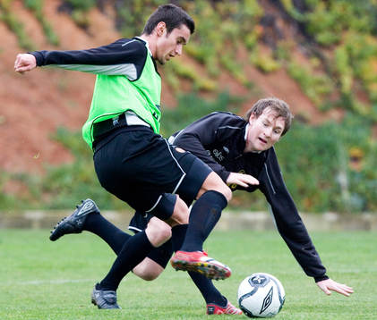 Elmin Kurbegovic och Marcus Falk-Olander