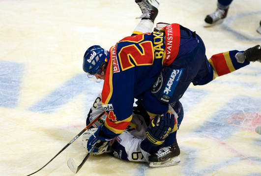 Pär Bäcker, Djurgåden och Jukka Voutilainen, HV71