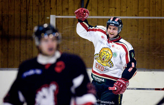 Andreas Larsson, Kristiandstad jubel