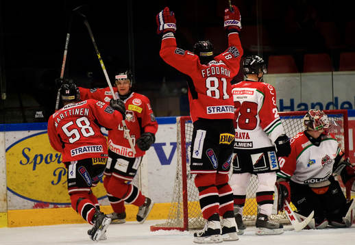 Juha Riihijärvi, Fedor Fedorov och Jyri Marttinen, Malmö