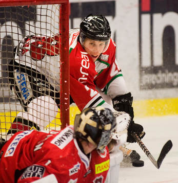 Miloslav Horava och Markus Korhonen, målvakt