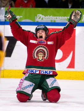 Martin Plüss, Frölunda, Jubel