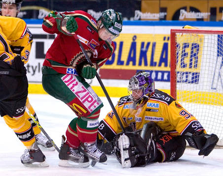 Martin Plûss, frölunda, Tero Leinonen, målvakt, luleå