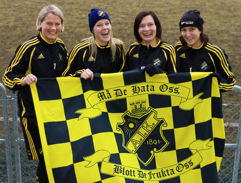 Fyra nyförvärv, från vänster: Jessica Juhlin, Laura