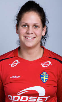 Elin Harrysson, målvakt, Sverige
