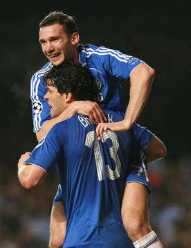 Michael Ballack, Chelsea (Jubel)