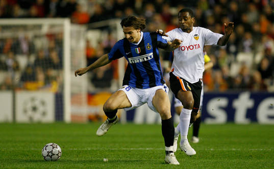 Fotboll, Champions League, Åttondelsfinal, Valencia v