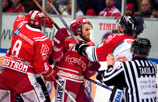 Per Hallin, Timrå, gruffar med Tobias Enström, MoDo