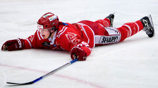 Fredrik Warg, Timrå, depp, platt fall