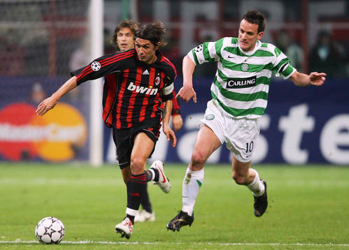 Paolo Maldini, Milan och Jan Venegoor, Celtic
