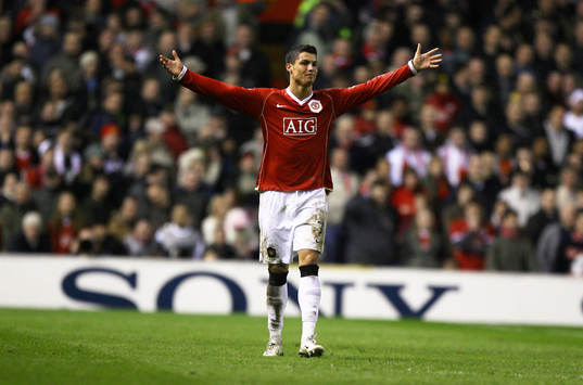 Cristiano Ronaldo, Manchester, jubel