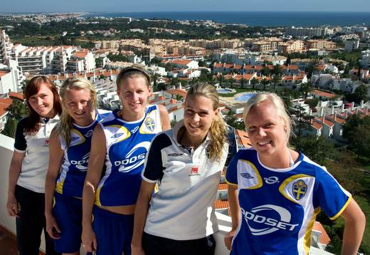 Frida Östberg, Josefine Öqvist, Maria Aronsson, Charlotte