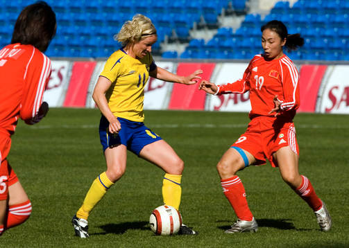 Victoria Svensson, Sverige och Qu Feifei, Kina