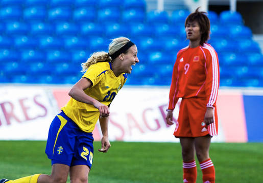 Charlotte Rohlin, Sverige, jubel