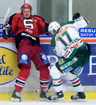 Carter Trevisani, Södertälje och Patrik Ahlstrand, Rögle