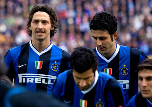 Zlatan Ibrahimovic, Fabio Grosso, Inter