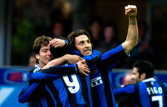 Zlatan Ibrahimovic, Inter, jubel