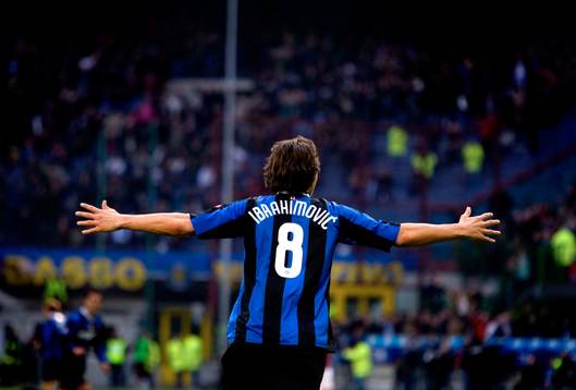 Zlatan Ibrahimovic, Inter, jubel