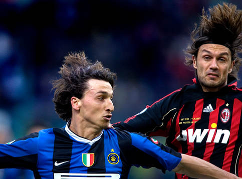 Zlatan Ibrahimovic, Inter, Paolo Maldini, AC Milan, i